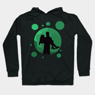 Romantic green bubble Hoodie